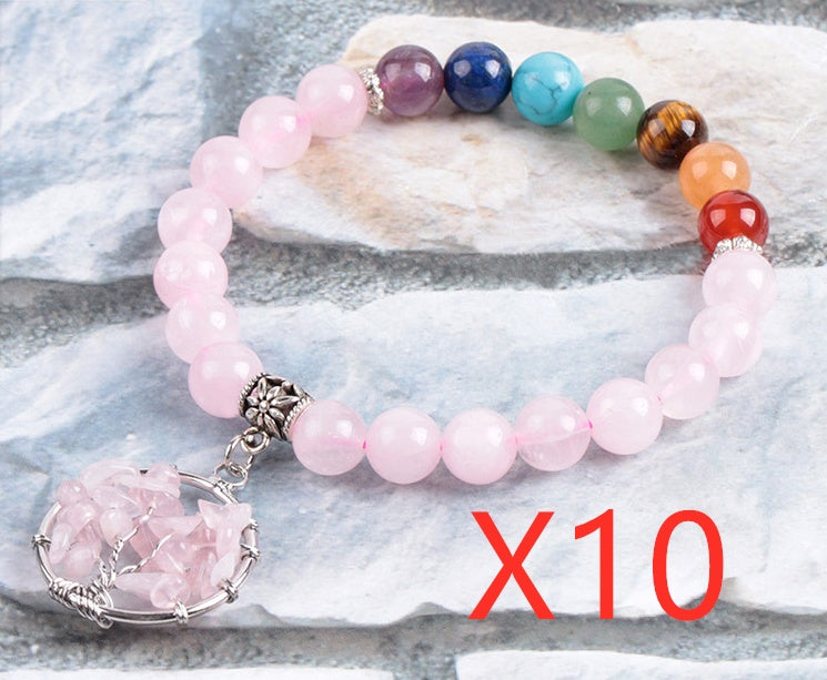 Crystal Beaded Bracelet - happyshop365247