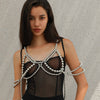 Vacation Pearl Bra Clothing Chain Female - happyshop365247