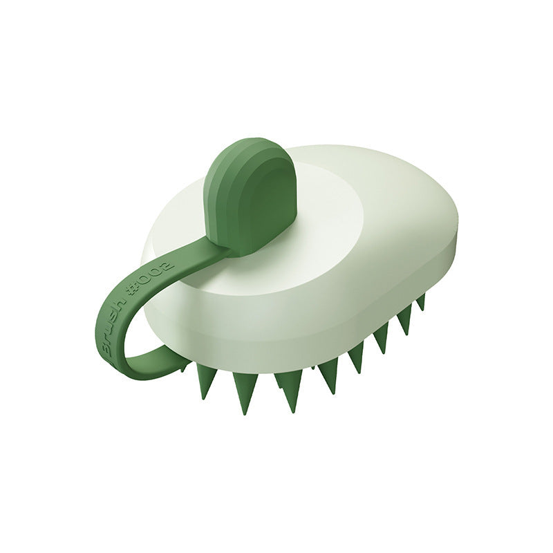 Soft Silicone Pets Hair Remover Comb Handheld Bath Shower Hair Shampoo Massage Brush For Dogs Cats Cleaning Tools Pet Products - happyshop365247