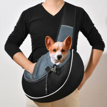 Carrying Pets Bag Women Outdoor Portable Crossbody Bag For Dogs Cats Pet Products - happyshop365247