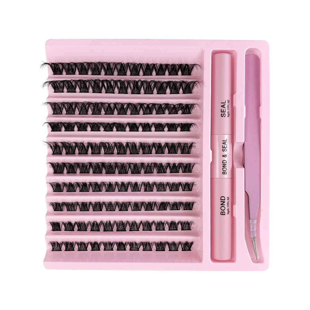Self-grafting Single Cluster Eyelash Set - happyshop365247