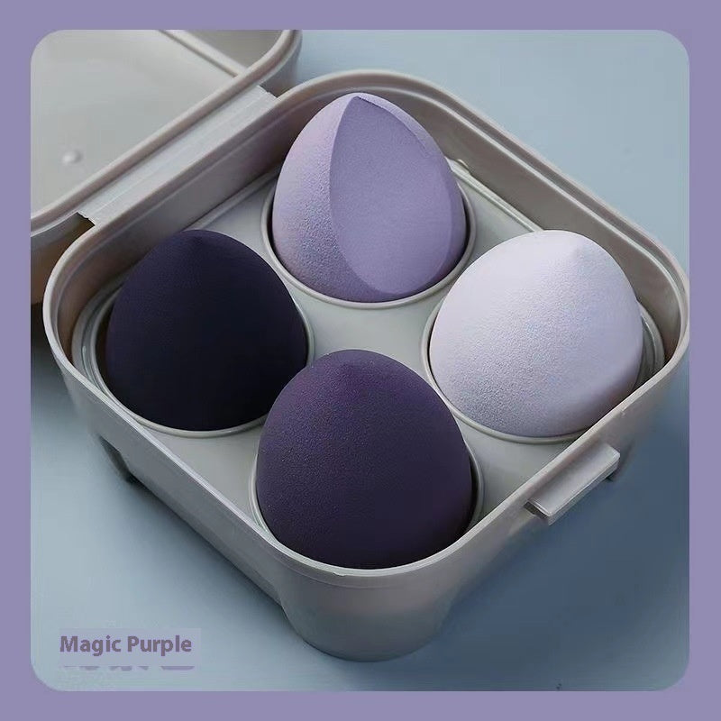 Cosmetic Egg Powder Puff Cushion Super Soft Smear-proof Beauty Blender Studio Sponge Egg - happyshop365247