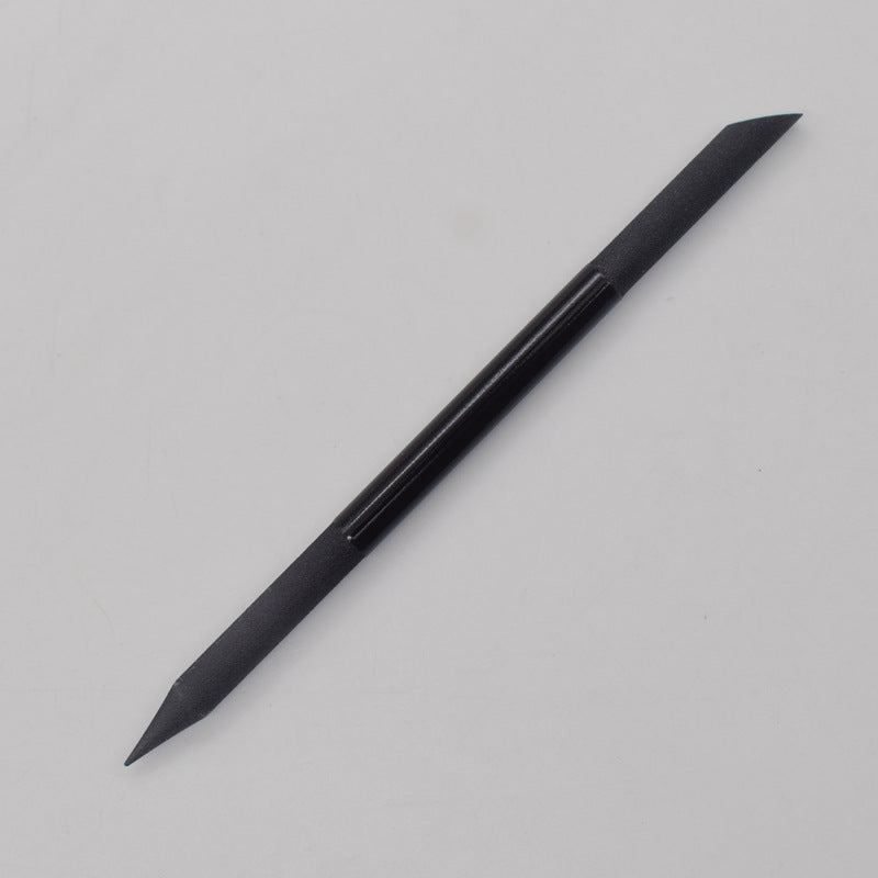 Full-color Cylindrical Glass Nail File Manicure Implement Manicure Household Double-headed Nail-free - happyshop365247