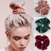 Flannel Hair Tie Hair Rope Amazon Velvet Fashion Ponytail Hair Accessories - happyshop365247
