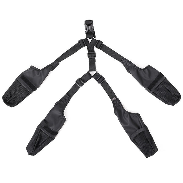 Waterproof Dog Shoes Adjustable Dog Boots Pet Breathbale Shoes For Outdoor Walking Soft French Dog Shoes Pets Paws Protector Pet Products - happyshop365247