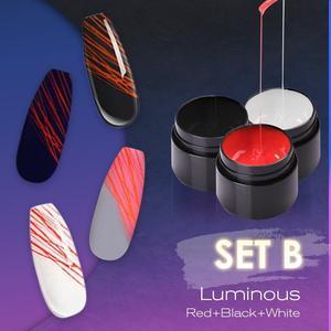 Manicure Luminous Nail Art Spider Nail Gel UV Nail Polish - happyshop365247