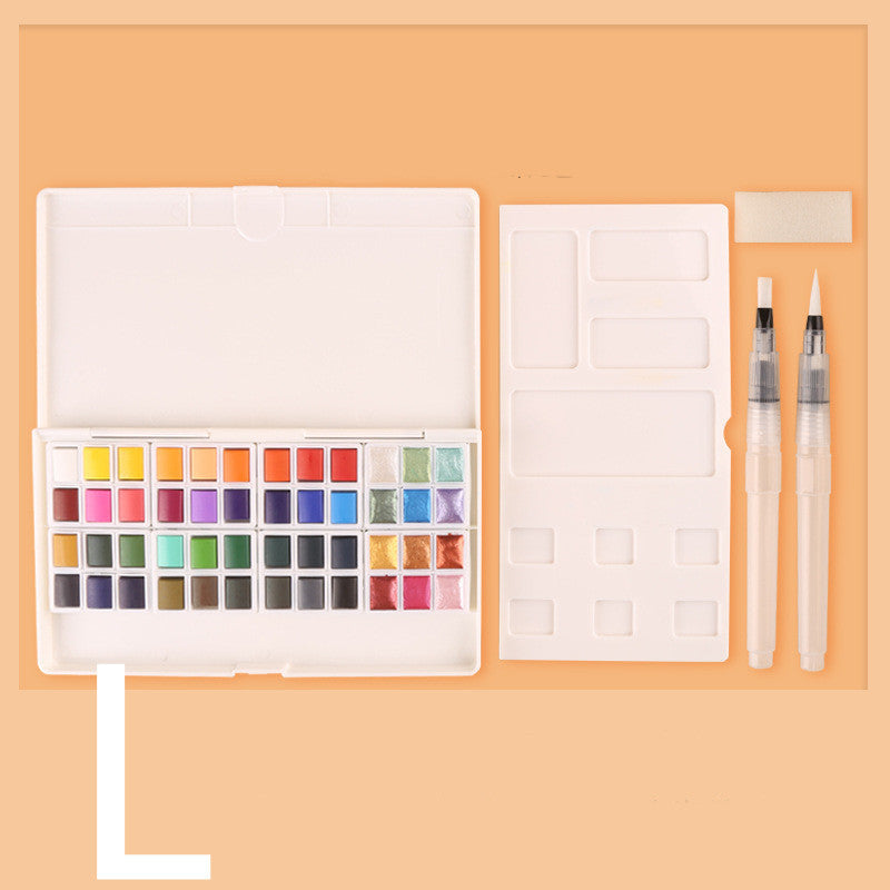 Solid Watercolor Paint Set Sketch Watercolor