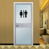 Home Bathroom Decor Wall Stickers Art Stickers Creative Home Decor Bathroom Cute Door Stickers - happyshop365247