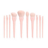 10pcs Luxury Makeup Brushes Sets For Foundation Powder Blush Eyeshadow Concealer Lip Eye Makeup Brush Cosmetics Beauty Tool