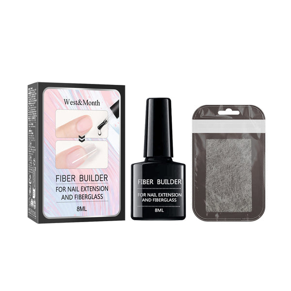 Fiber Bulider Nail Gel Quick Building Repair Broken Nails Soak Off UV Gel - happyshop365247