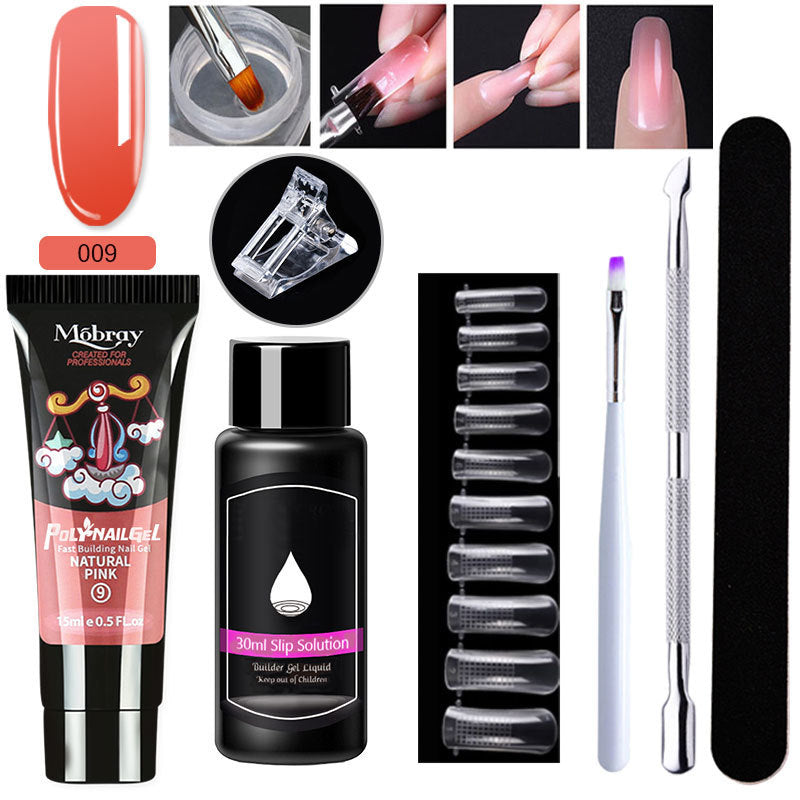 7-Piece Nail Art Crystal Extender Set - happyshop365247