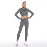 Yoga Clothing Suit Sports Fitness Clothing Female Quick-drying Peach Buttocks - happyshop365247