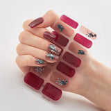 Nail Stickers Factory Direct Sales Bronzing Laser 3d Cross-border High Quality Nails - happyshop365247