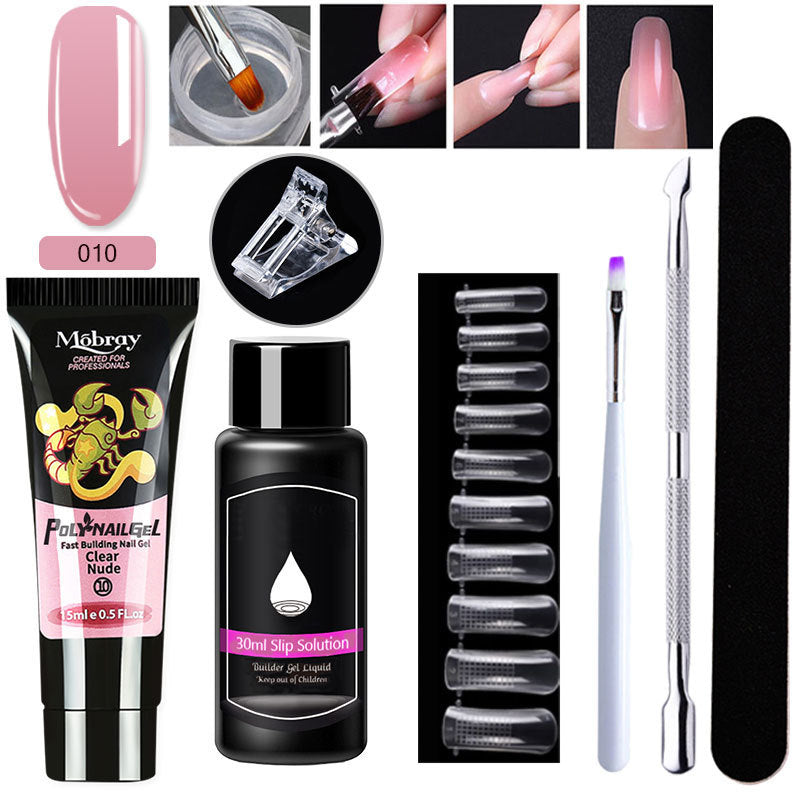 7-Piece Nail Art Crystal Extender Set - happyshop365247