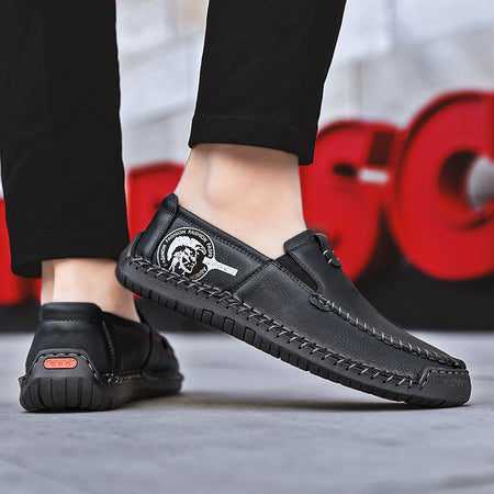 Large Size Rhinestone Flat Casual Single Shoes One Pedal Lazy Shoes