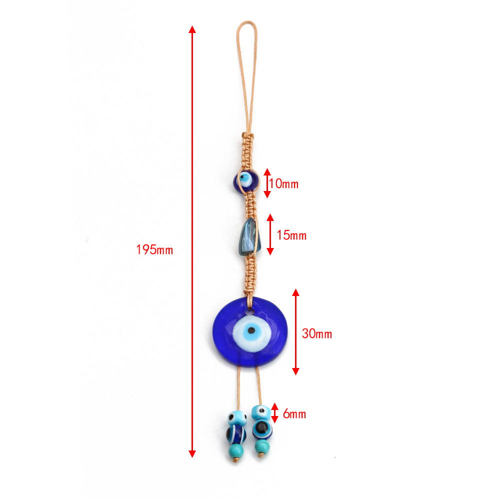 Evil Eye Bead Ornaments Wall Decoration Braided String Decoration Home Living Room Car