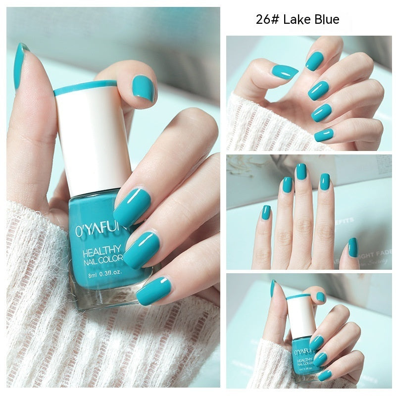 Nail Polish New Water-based Long-lasting Quick-drying Transparent - happyshop365247