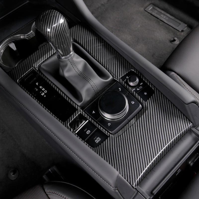Mazda 3 Angkesaila modified interior carbon fiber decoration