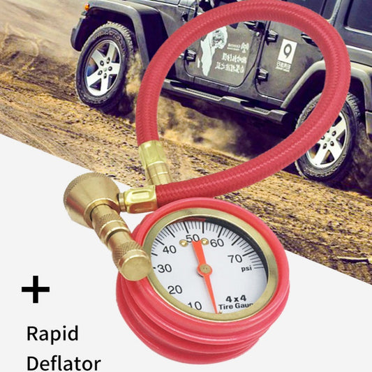 Rapid Deflation Mechanical Automobile Tire Barometer