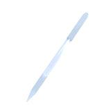 Full-color Cylindrical Glass Nail File Manicure Implement Manicure Household Double-headed Nail-free