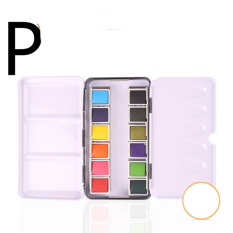Solid Watercolor Paint Set Sketch Watercolor