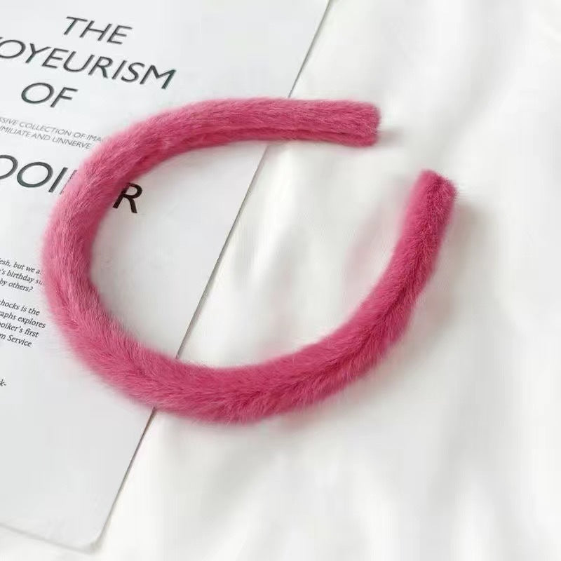 Cute Face Wash Hair Bands Female Cartoon Headwear Hair Band Headband Apply - happyshop365247