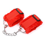 Adult Supplies Foot Cuffs Plush Handcuffs Adult Alternative Toys Couple Supplies Sex And Flirtation