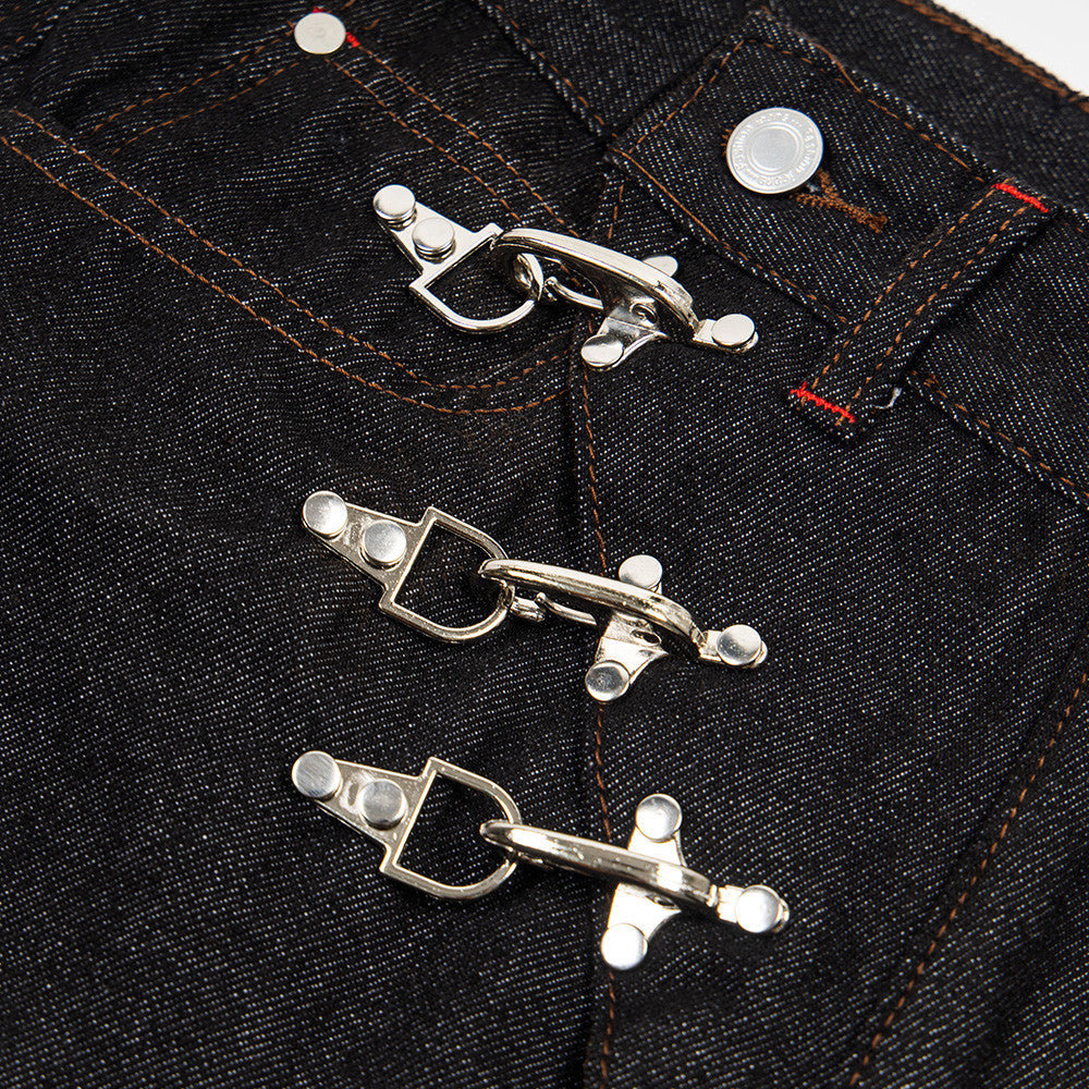 Original color denim bell bottom pants