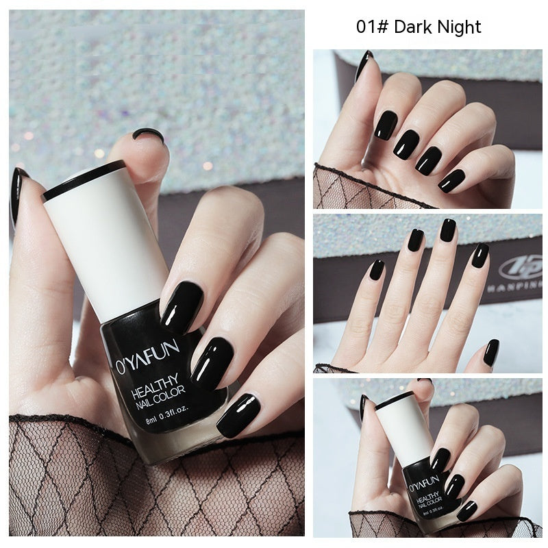 Nail Polish New Water-based Long-lasting Quick-drying Transparent - happyshop365247