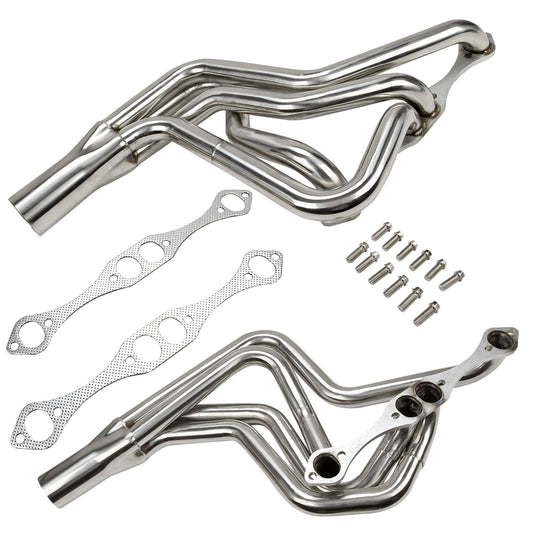 Exhaust Manifold Header For Chevy SBC 267-400 V8 1970-1987 Ban The Sale Of Amazon&Temu