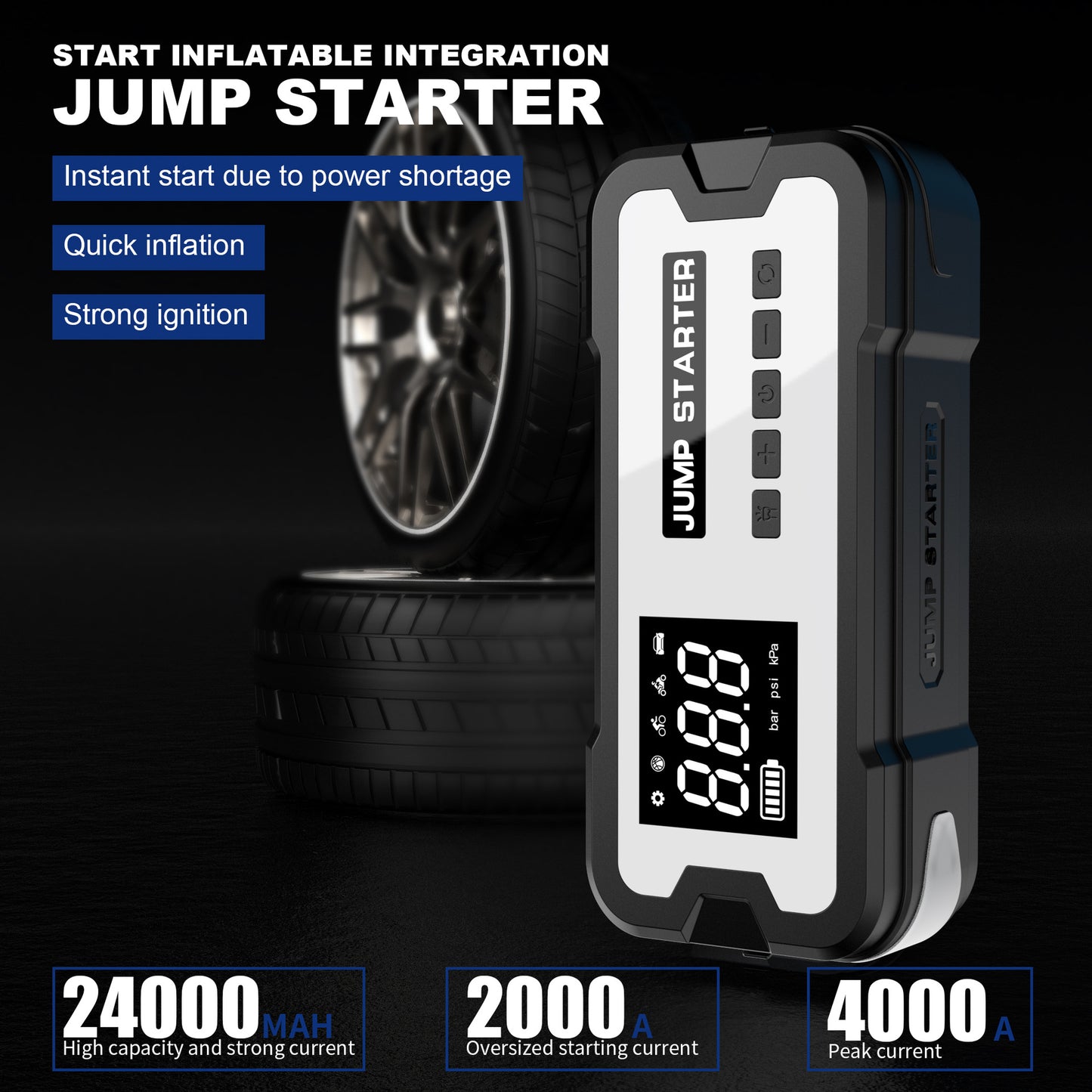 Automobile Emergency Start Power Source Artifact