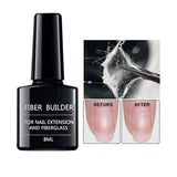 Fiber Bulider Nail Gel Quick Building Repair Broken Nails Soak Off UV Gel - happyshop365247