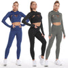 Yoga Clothing Suit Sports Fitness Clothing Female Quick-drying Peach Buttocks - happyshop365247