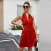 Women's Spring Dress Women's Backless Dress Women