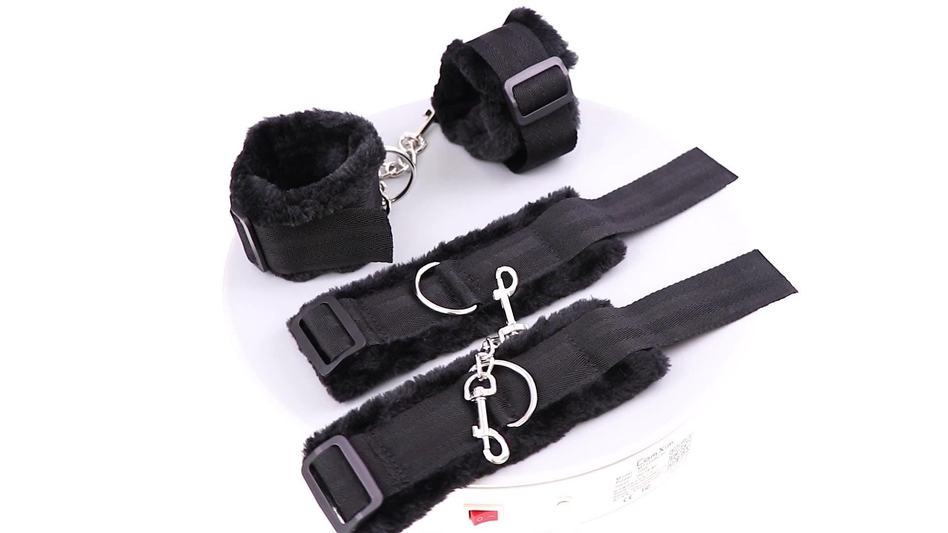 Adult Supplies Foot Cuffs Plush Handcuffs Adult Alternative Toys Couple Supplies Sex And Flirtation - happyshop365247