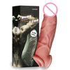 Stretchable Double Male Cock Extender Dildo Enhancer - happyshop365247