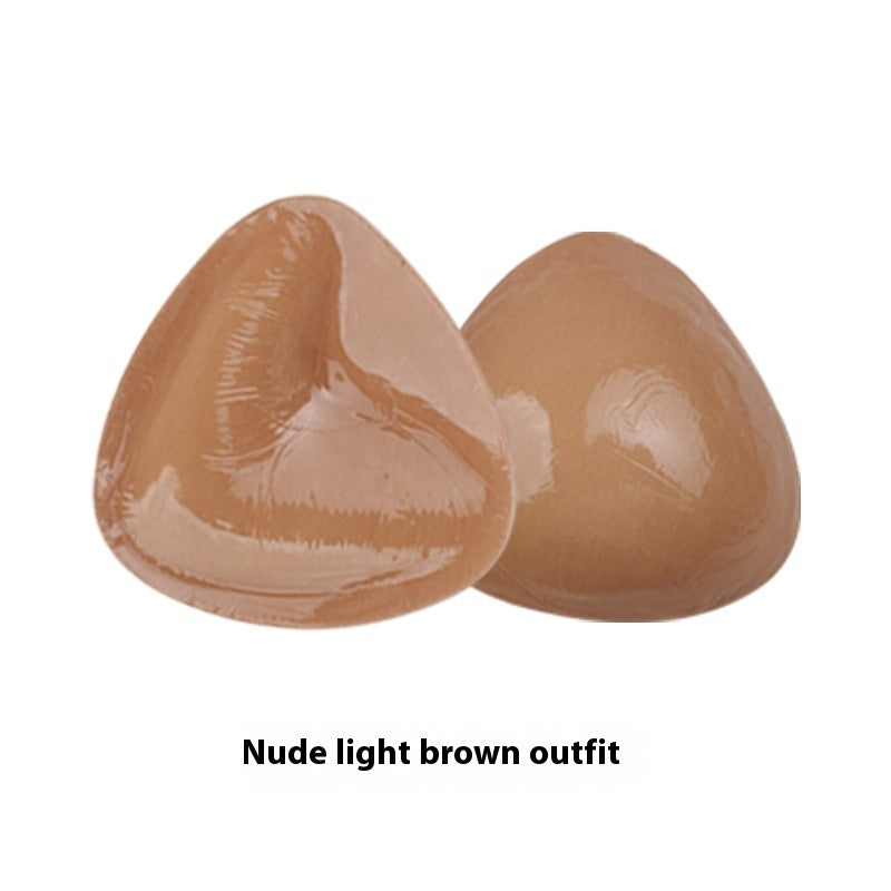 Double Sided Adhesive Sticky Bra Inserts Push Up Thick Sponge Breast Lift Pads Women Swimsuit Bikini Cup Enhancer - happyshop365247