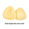 Double Sided Adhesive Sticky Bra Inserts Push Up Thick Sponge Breast Lift Pads Women Swimsuit Bikini Cup Enhancer