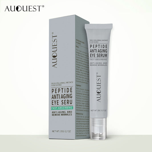AUQUEST Polypeptide Eye Serum Cream Collagen Roller Eye Cream Massage Stick Dilute Eye Bag Eye Cream - happyshop365247