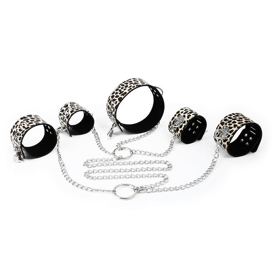 Neck Cover Leopard Binding Sexy Suit European And American Adult Products - happyshop365247