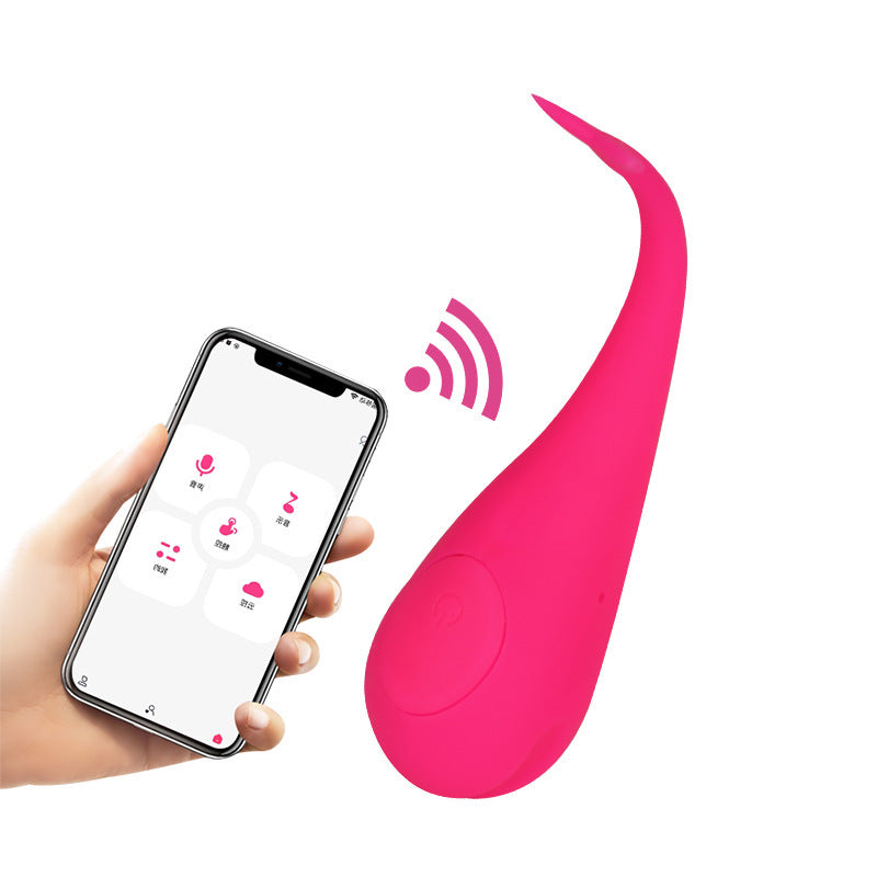 New APP Remote Small Whale Jumping Egg Invisible Wear Strong Vibration Massage Prostate Couples Adult Products - happyshop365247