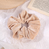 Flannel Hair Tie Hair Rope Amazon Velvet Fashion Ponytail Hair Accessories - happyshop365247