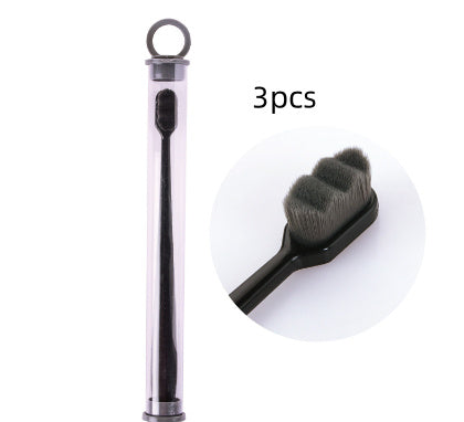 Ultra-fine Toothbrush Super Soft Bristle Deep Cleaning Brush Portable For Oral Care Tools Teeth Care Oral Cleaning Travel - happyshop365247