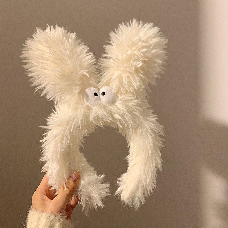 Cute Face Wash Hair Bands Female Cartoon Headwear Hair Band Headband Apply - happyshop365247