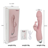 Adult Products Romeo Charging Double G-Spot Vibrator Female Masturbation Massage AV Vibrator