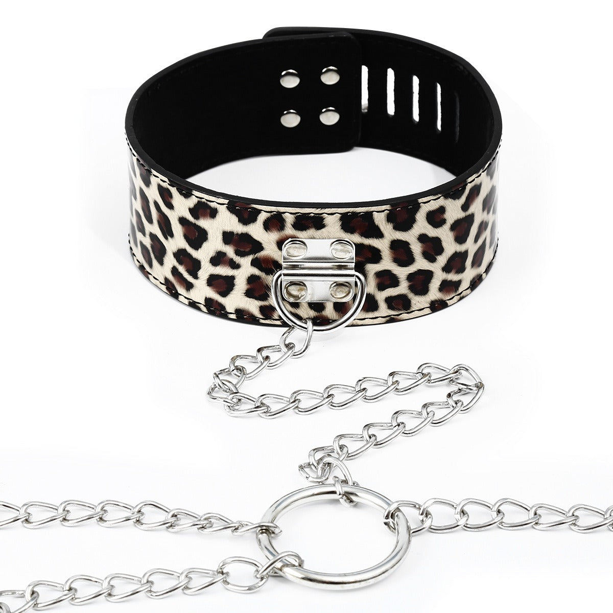 Neck Cover Leopard Binding Sexy Suit European And American Adult Products - happyshop365247