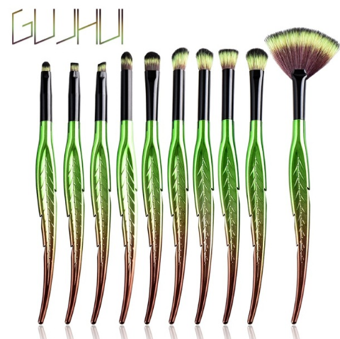Pro Makeup Brushes Set 8/10Pcs Powder Foundation Eyeshadow Make Up Brushes Cosmetics Soft Cosmetics Beauty Tool - happyshop365247