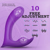 Female Jumping Egg Invisible Wear Masturbator Double Shock g-Spot Massager Charging New Female Appliances Adult Products