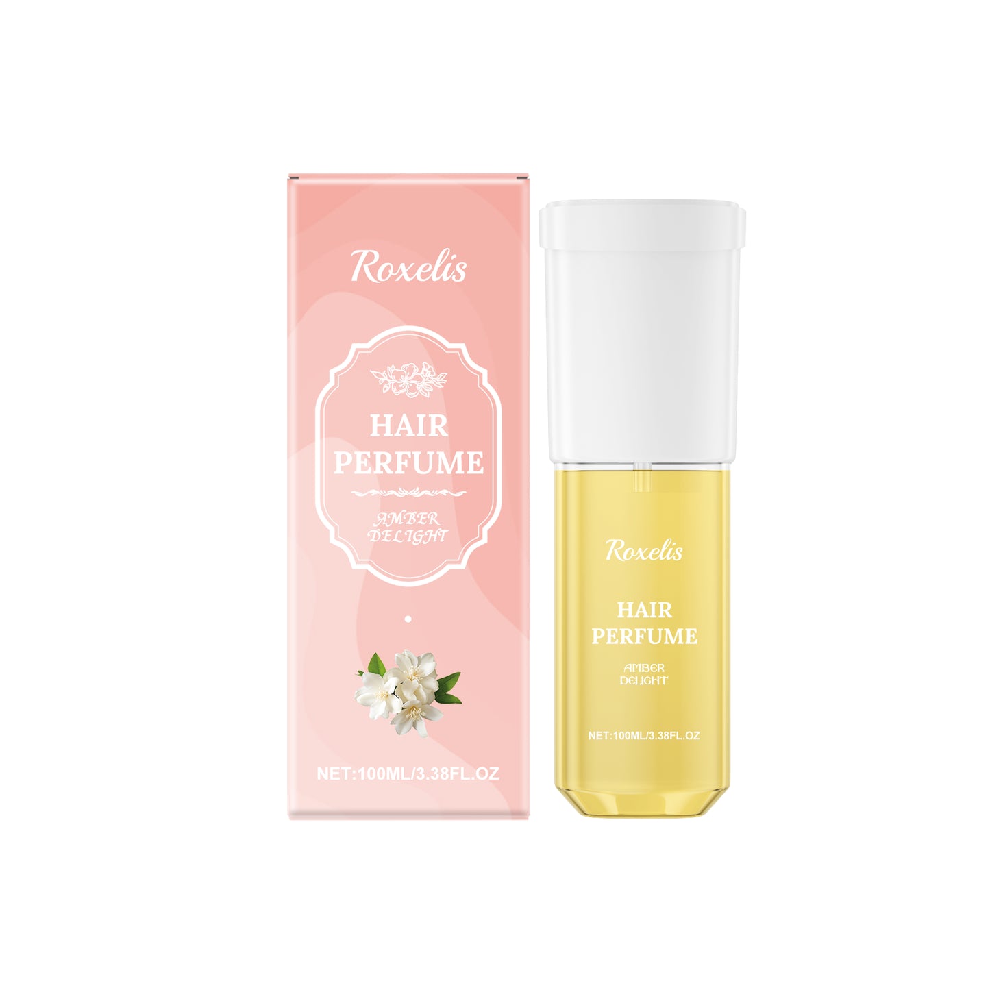 Women's Hair Flower Fragrance Perfume Spray Nourishing Hair Deep Hydrating Fresh Floral Fragrance Hair Perfume Spray