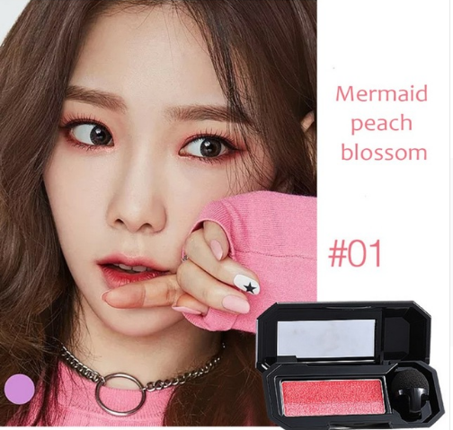 UBUB Brand Double Color Convenient Eyeshadow Makeup Palette Waterproof Pigment Shimmer Eye Color Cosmetics - happyshop365247